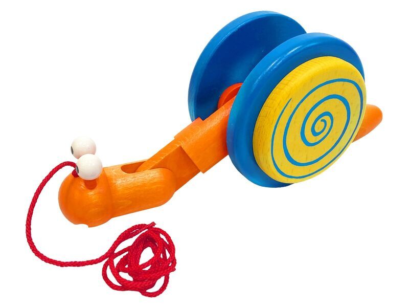 Nic Zieh-Schnecke | braun 1