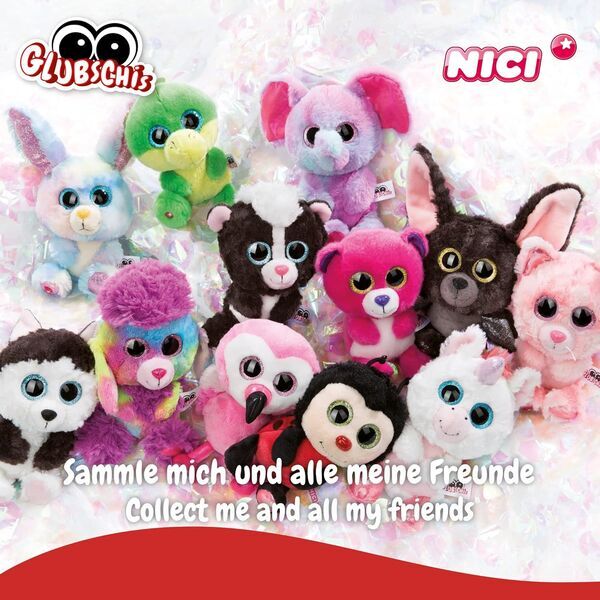 NICI Glubschis Esel Plüschtier | multicolored 2