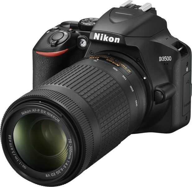 Nikon D3500 | black | Nikon AF-P VR DX 18-55 mm + VR DX AF-P 70-300 mm 4