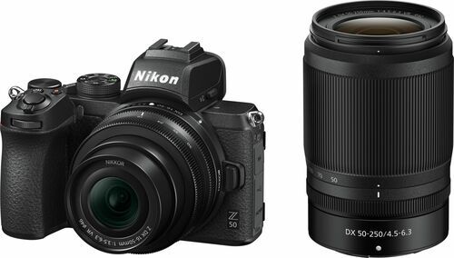 Som Ny: Nikon Z 50 | svart | Nikon Z DX 16-50mm VR