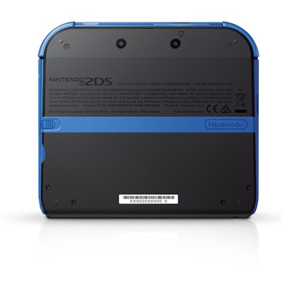 Nintendo 2ds sale black and blue