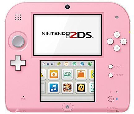 Nintendo 2DS | vit/rosa