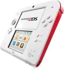 Nintendo 2DS | biały/czerwony