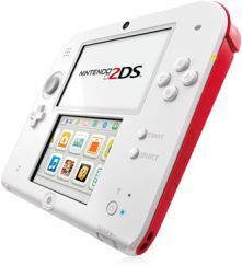 Nintendo 2DS | weiß/rot