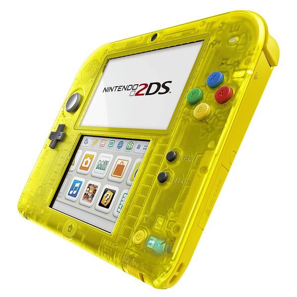 Nintendo 2DS | Pikachu Edition | transparent/gelb 1