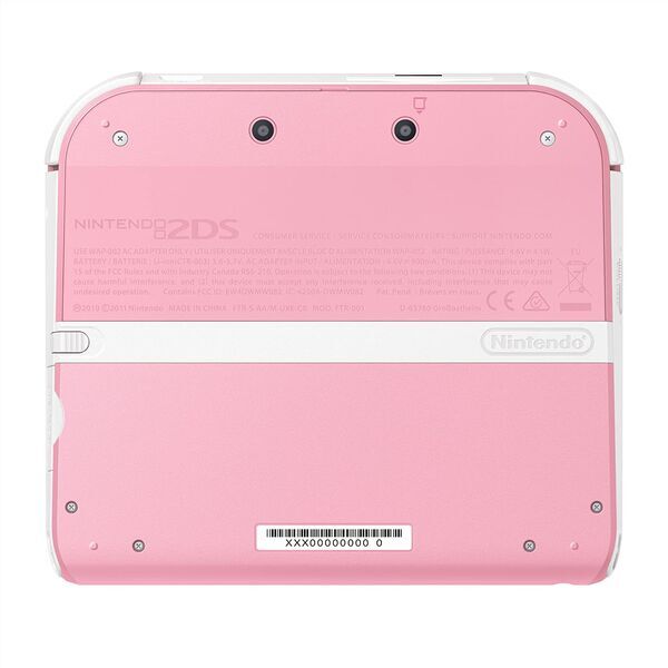 Nintendo 2DS | blanco/rosa | 2 GB 2