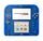 Nintendo 2DS | inkl. Spel | transparent/blau | New Super Mario Bros 2 thumbnail 1/3