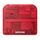 Nintendo 2DS | incl. game | transparent/rot | New Super Mario Bros 2 thumbnail 2/3