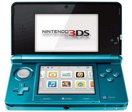 Nintendo 3DS | blauw/zwart