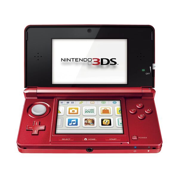 Nintendo 3DS | červená | 2 GB