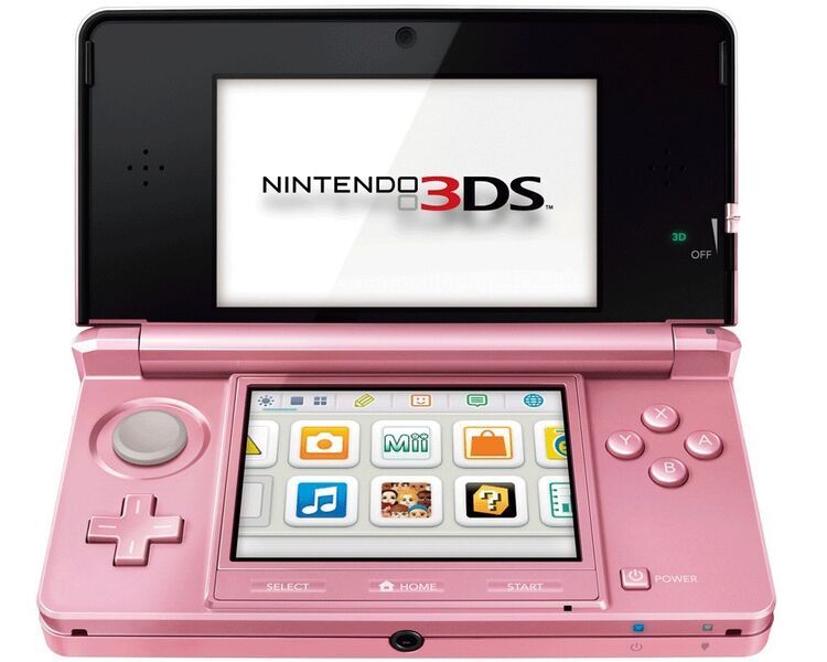 Nintendo 3DS | růžová | 2 GB