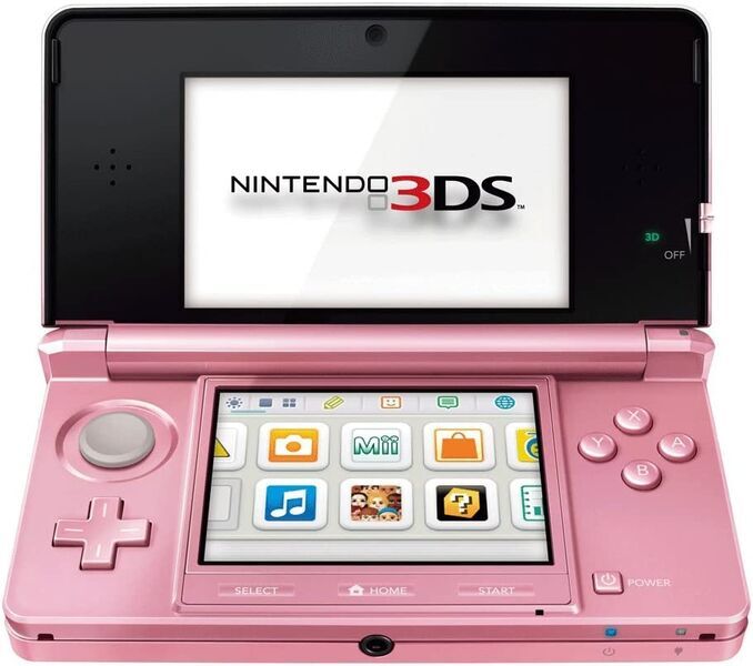 Nintendo 3DS | incl. jogo | coral pink | Animal Crossing New Leaf (DE Version)