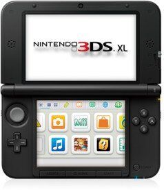 Nintendo 3DS XL | sølv/sort