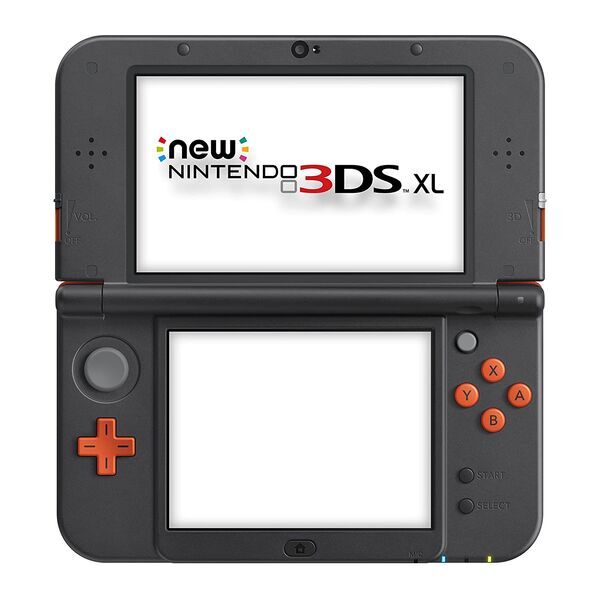 Nintendo 3DS XL | noir/orange, image 2 of 2