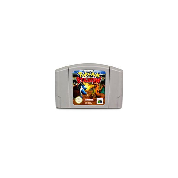 Nintendo 64 | inkl. Spel | svart | Controller | Pokemon Stadium (EU PAL Version) 3