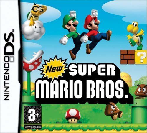 Nintendo DS Lite | incl. juego | rojo | New Super Mario Bros (DE Version) 3