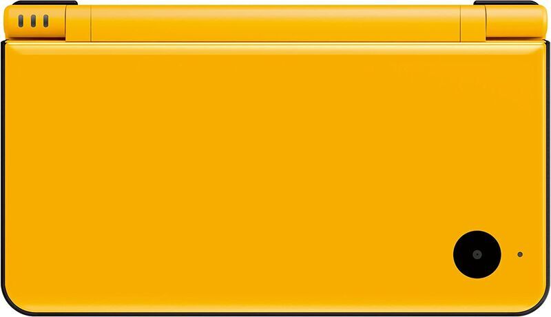 Nintendo DSi XL | sis. peli | keltainen | Animal Crossing Wild World (DE-versio) 2