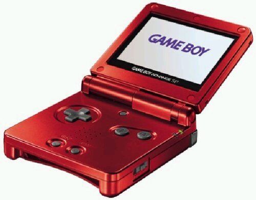 Nintendo Game Boy Advance SP | punainen