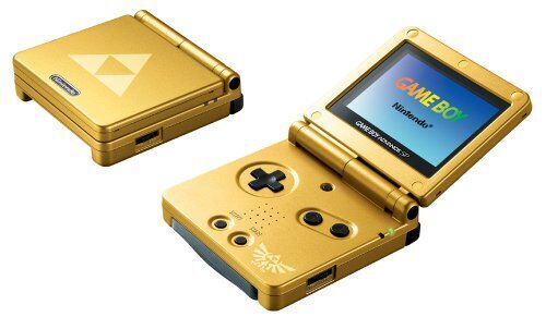 Nintendo Game Boy Advance SP | Zelda Edition | gold