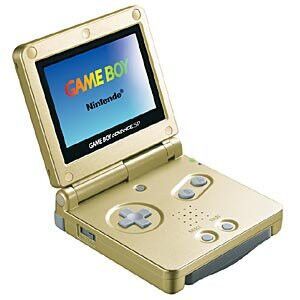 Nintendo Game Boy Advance SP | gold 1