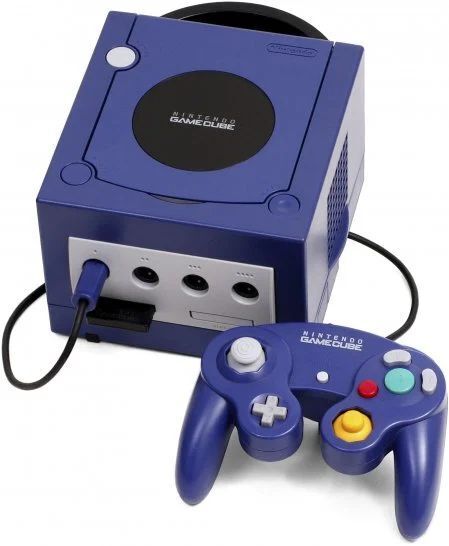 Nintendo Gamecube | inkl. Spil | lilla | 1 Controller | Mario Smash Football (DE Version) 1