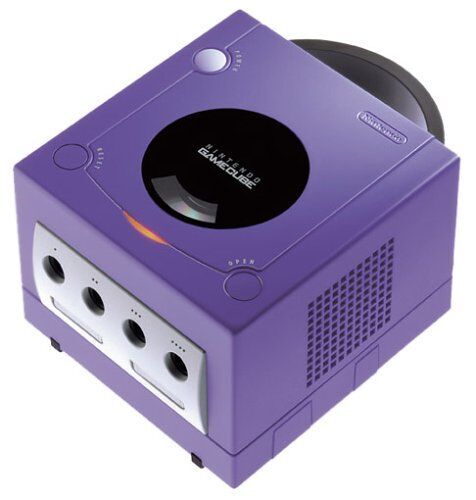 Nintendo Gamecube | inkl. Spil | lilla | 1 Controller | Mario Smash Football (DE Version) 2
