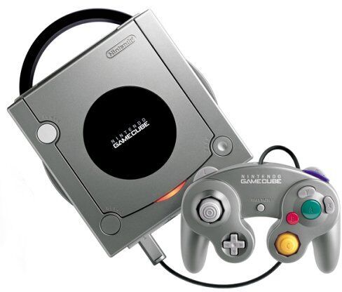 Nintendo Gamecube | inkl. Spel | silver | 1 Controller | Mario Smash Football (DE Version)