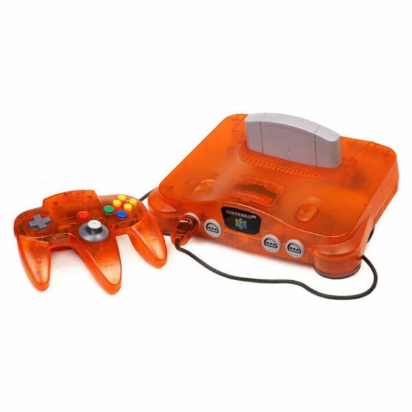Nintendo N64 | Arancione Trasparente | 1 Controller, image 1 of 1