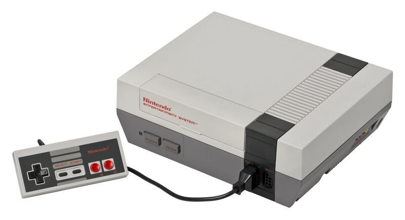 Nintendo NES | inkl. Spil | grå | 1 Controller | TETRIS (EU PAL Version) | 1281 kr. | Nu med en 30-dages