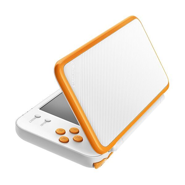 Nintendo New 2DS XL | inkl. Spiel | weiß/orange | Super Mario 3D Land 2
