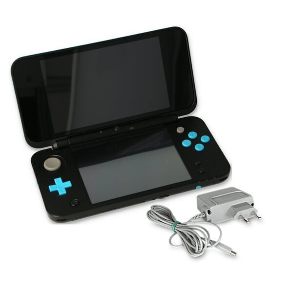 Nintendo New 2DS XL | inkl. Spiel | preto/turquesa | Mario Kart 7