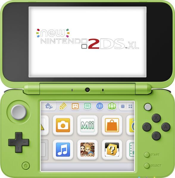 Nintendo New 2DS XL | inkl. Spiel | Creepe Edition | Nintendogs + Cats: Golden Retriever 2