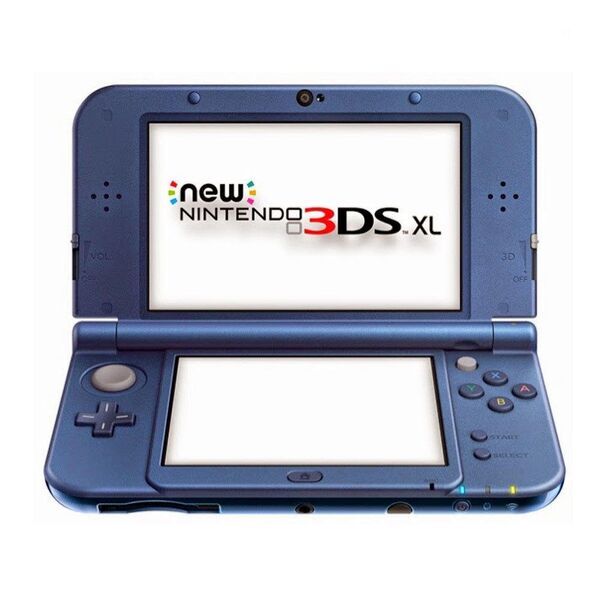 Nintendo New 3DS XL | inkl. Spel | blå | New Super Mario Bros 2 (DE Version)