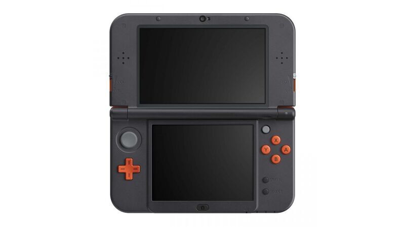 Nintendo New 3DS XL | gioco incluso | nero/arancione | New Super Mario Bros 2 (DE Version) 2