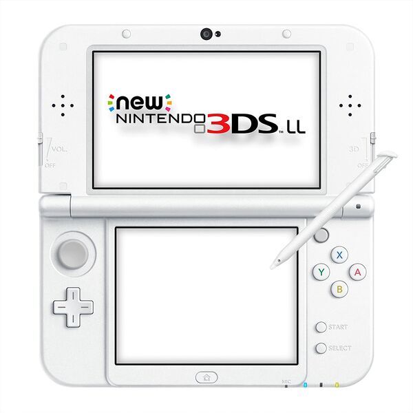 Nintendo New 3DS XL | incl. game | white | New Super Mario Bros 2 (DE Version)