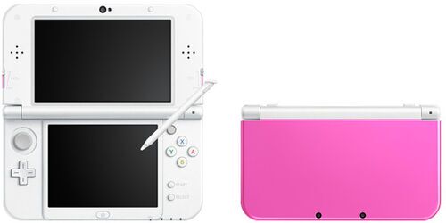 Nintendo New 3DS XL | inkl. Spel | rosa | Mario Kart 7 (DE Version)