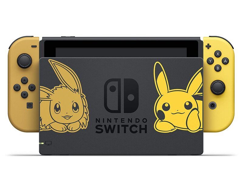 Nintendo Switch 2017 | Pokemon Edition | braun/gelb 1