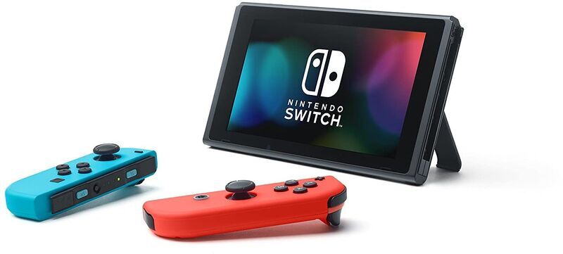 Nintendo Switch 2017 | Pokemon Edition | červená/modrá 2