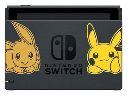 Nintendo Switch 2017 | Pokemon Edition | grøn/lyserød