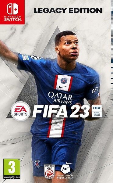 Nintendo Switch 2017 | incl. game | red/blue | 2 Controller | FIFA 23 2