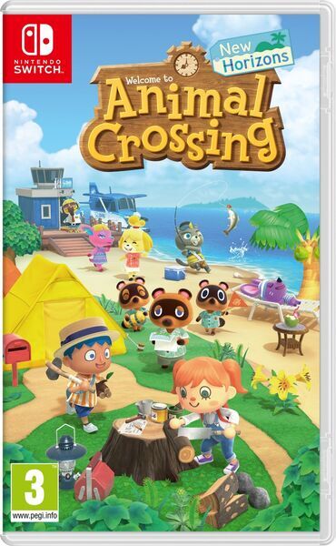 Nintendo Switch 2017 | gioco incluso | rosso/blu | 2 Controller | Animal Crossing: New Horizons 2