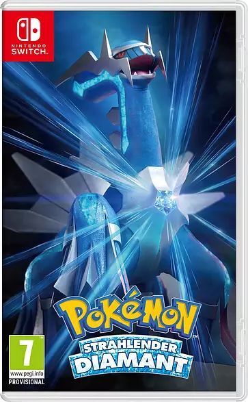 Nintendo Switch 2017 | inkl. Spiel | rot/blau | 2 Controller | Pokémon: Brilliant Diamond 2