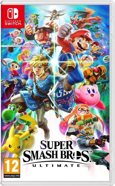 Nintendo Switch 2017 | jeu inclus | rouge/bleu | 2 Controller | Super Smash Bros. Ultimate 2