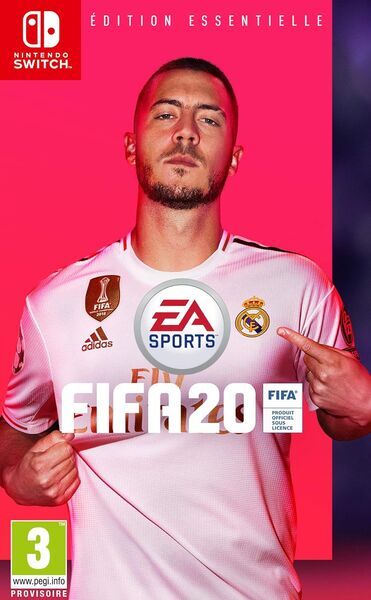 Nintendo Switch 2017 | včetně hry | zelená/růžová | 2 Controller | FIFA 20 2