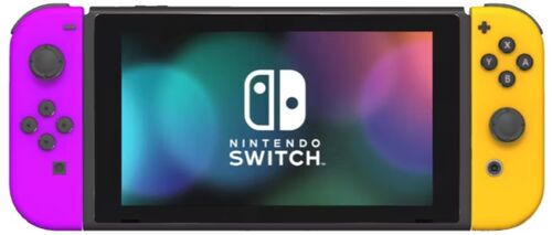 Nintendo Switch 2017   inkl. Spiel   lila/orange   2 Controller   Animal Crossing: New Horizons - Refurbished