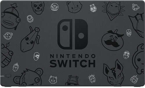 Nintendo Switch 2019 | Fortnite Edition | green/pink