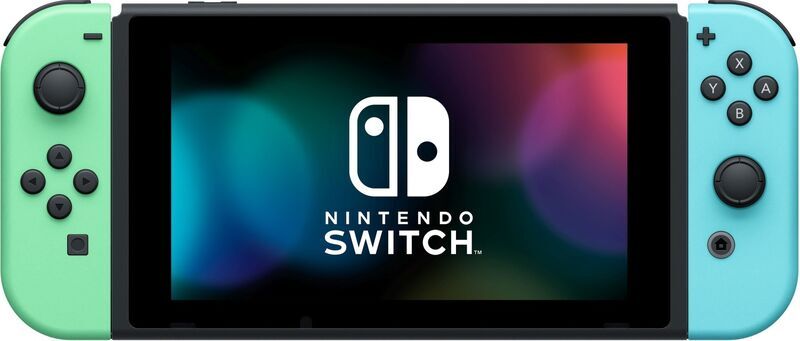 Nintendo Switch 2019 | Animal Crossing Edition | groen/blauw