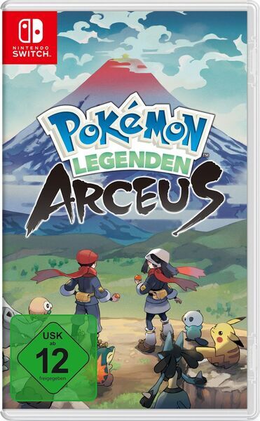 Nintendo Switch 2019 | ieskaitot spēli | violets/oranža | 2 Controller | Pokémon Legends: Arceus, image 2 of 5