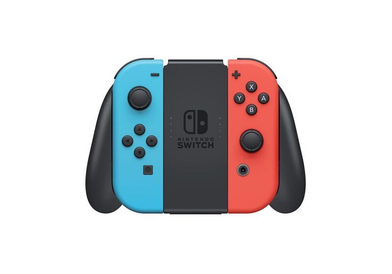 Nintendo Switch 2019 | inkl. Spiel | rot/blau | 2 Controller | Pokémon: Violet 3