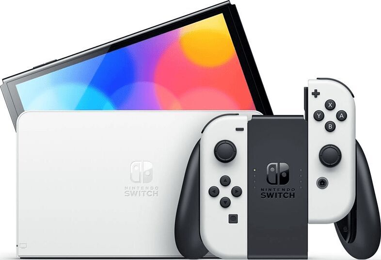 Nintendo Switch OLED 2021 | preto/branco